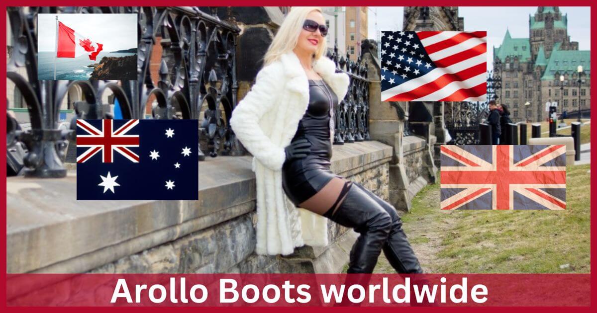 worldwide success with Arollo Boots