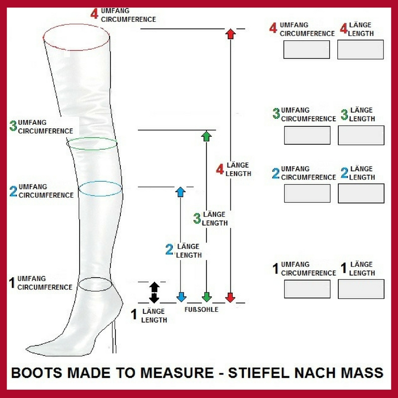 leg circumference boots