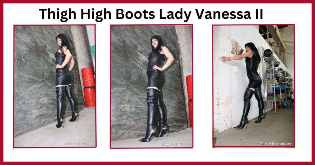 Arollo Thigh High Boots Lady Vanessa II Comeback Boots for 2025